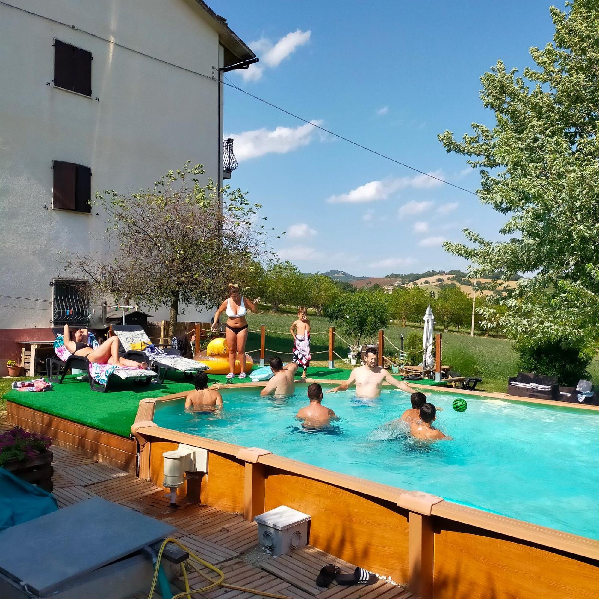 Ferienwohnung Mansarda Viti - Sguardo Su Frontone - Exterior foto